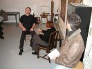 DSCN0670 Beitrag des Hess. Rundfunk im Atelier Tippmann zur Fotoausstellung 