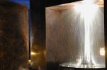 Springbrunnen 2 Wasserwerk-Ensemble bei Nacht